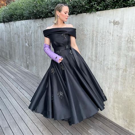 Sarah Paulson's Prada Dress and Cast at 2021 Golden Globes